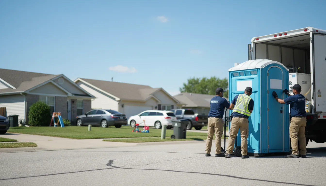 Standard Porta Potty Rentals in Wolf Lake, IL near me